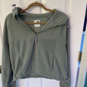 SO Cropped Fleece - The Cozy Hoodie